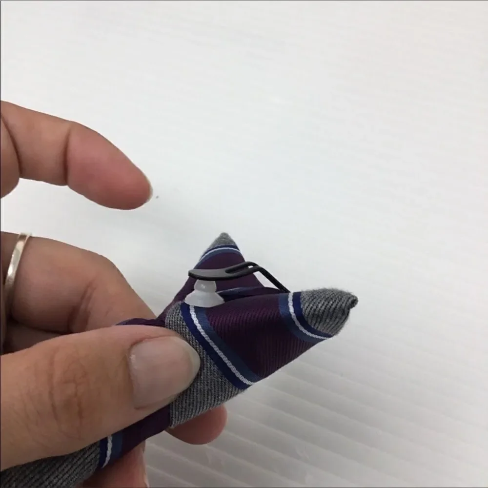 Striped Clip-On Tie (E6)
